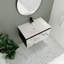 Meuble-lavabo simple 30 po avec plateau en céramique Kolyo