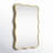 Dederang Metal Scalloped Wall Mirror