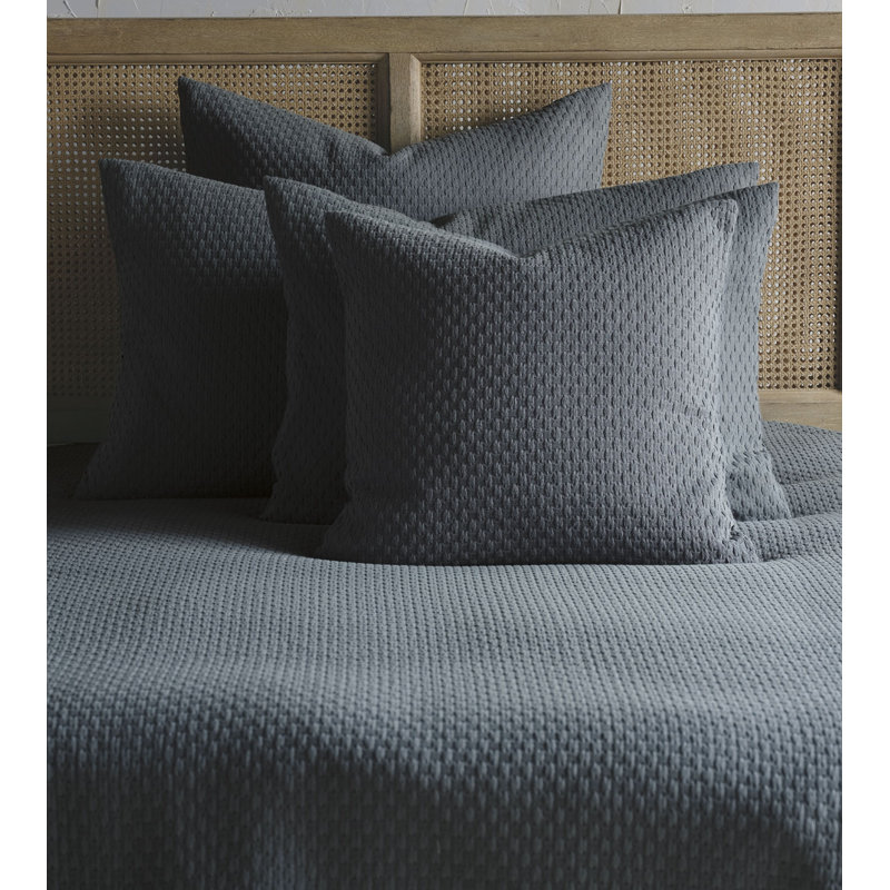 Akela Square Pillow Cover & Insert, Teal, 20''H x 20''W x 4''D