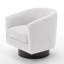 Bennett 72.1Cm Wide Swivel Barrel Chair-888089393