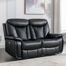 Causeuse inclinable électrique en cuir Sileela 62,6 po