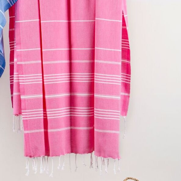 Marilyn Beach Towel, Hot Pink