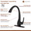 Mondawe Pull Down Kitchen Faucet-72651101