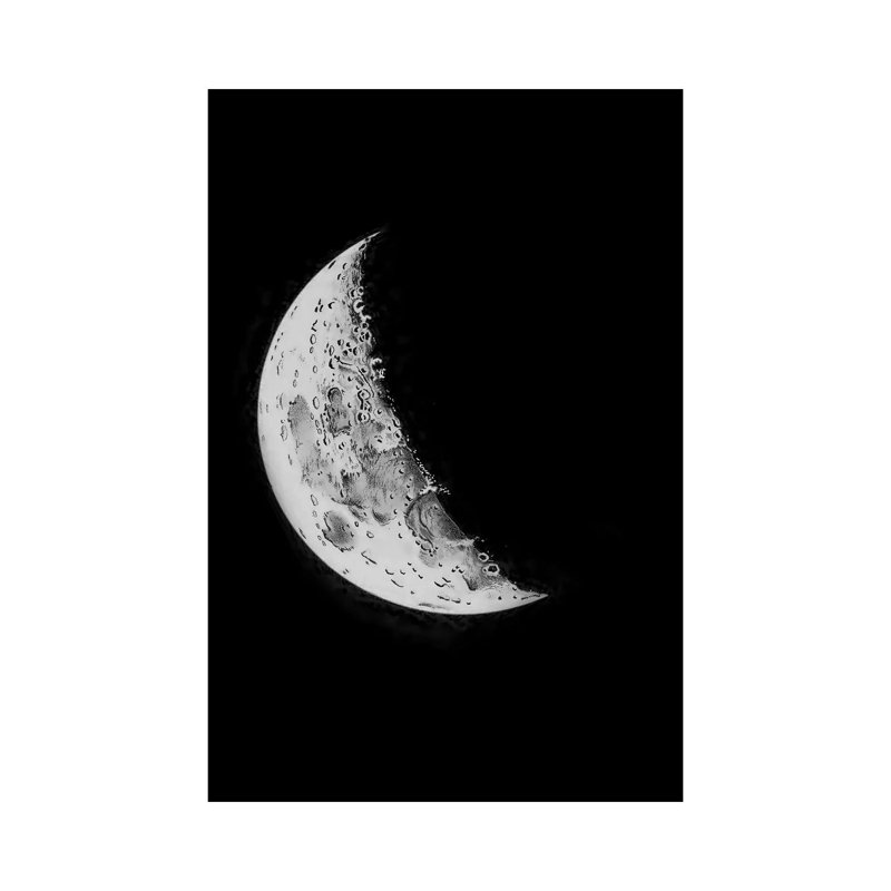 Phases of the Moon II 1 Piece Wrapped Canvas Wall Art, 66.04 cm H x 45.72 cm W x 3.175 cm D