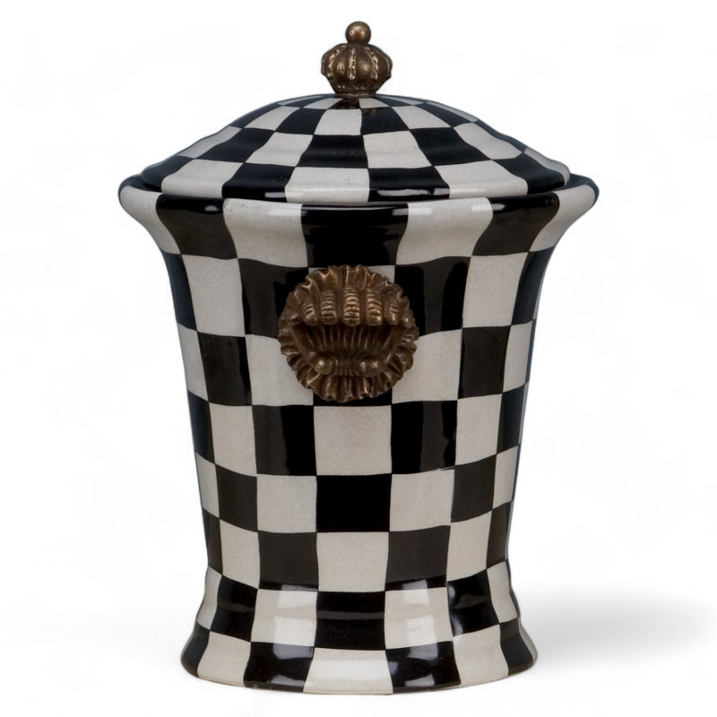 Boîte décorative en porcelaine faite à la main