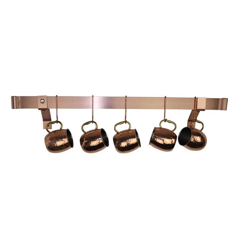 Handcrafted Wall Mounted Pot Rack
