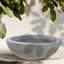 Pot de fleurs rond en polyrésine pour l'extérieur 20,75 po x 20,75 po x 11,5 po Ascend - gris-1780992738-1780992737-1833277701