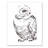 " Owl Sketch "