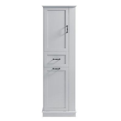 Modern Tall Bathroom Storage Cabinet – Efficient Tilt-Out Compartment With Adjustable Shelves, Soft-Close Hinges, And Aluminum Alloy Handles For Perfect Home Organization