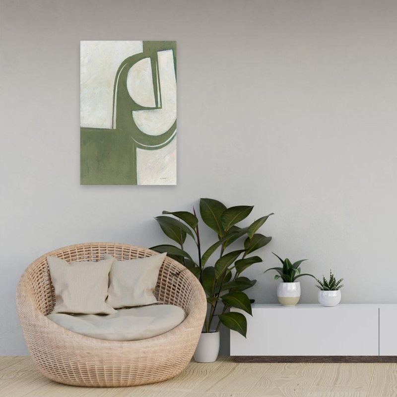 Artéfact moderne et contemporain II, H 24 po x l 16 po