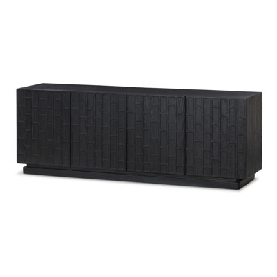 Console média Cleve - Chêne clair délavé