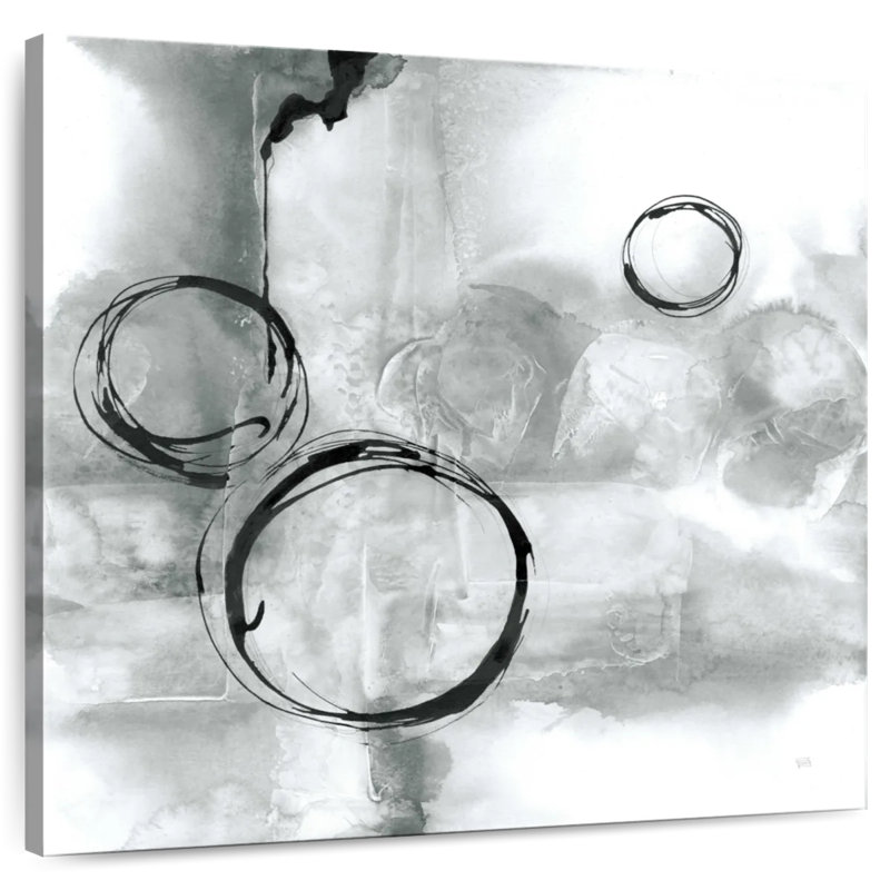 Full Circle I Gray, 30" H x 30" W