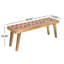 Banc en bois de manguier, conception simple et naturelle, confortable et durable, banc multifonctionnel