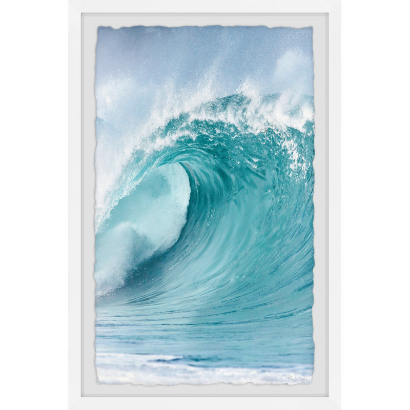 «Flow With It», reproduction encadrée, H 12 po x l 8 po x P 1,5 po