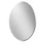 Minimalist Frameless Oval Decorative Wall Hanging Mirror Silver Vanity Mirror-2069284337