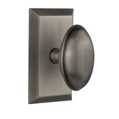 Studio Plate with Homestead Door Knob