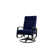 Chaise berçante pivotante réglable avec coussins Askar