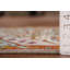 Tapis unique rouge / beige 2 pi 6 po x 10 pi 3 po Legros