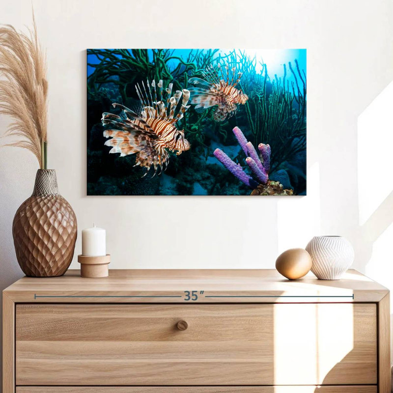 Brampt Atlantic Ocean Lionfish, 16" H x 24" W