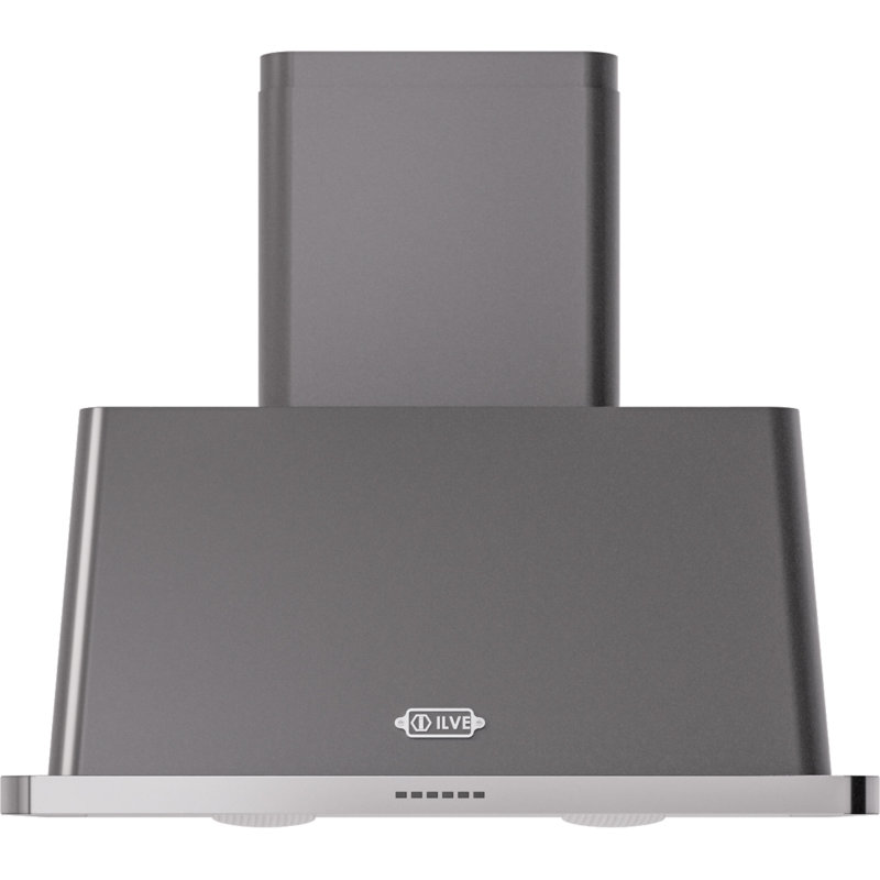 ILVE Majestic II 36 in Range Hood, Graphite Matte