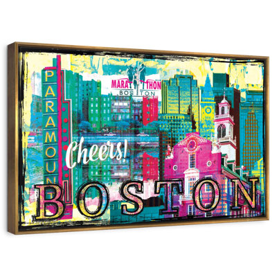 Repères grunge de Boston City