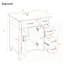 Meuble-lavabo 30 po avec lavabo en céramique-835660112