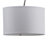 86.5'' Nickel Arched Floor Lamp