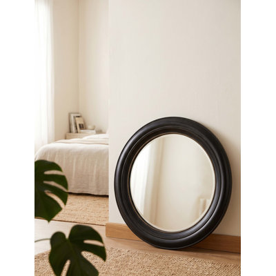 Miroir rond 20,5 x 1,4 x 20,5 po, miroir décoratif pour meuble d'entrée de salon ou de salle de bain