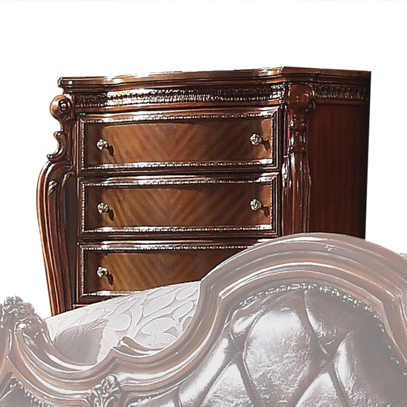 Commode à cinq tiroirs, Chêne miel