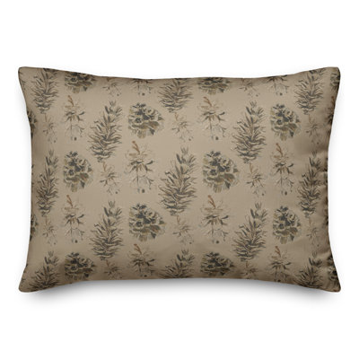  Coussin floral lombaire