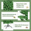 4.92' H Lighted Artificial Christmas Tree