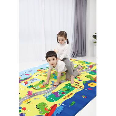 SCS Direct Brick Building Blocks Silicone Playmat - 32 Rollable and  Portable Two Sided playmat for Activity Tables - Compatible with and Tight  fit