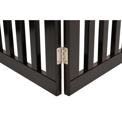Thelonius Wood Free Standing Pet Gate