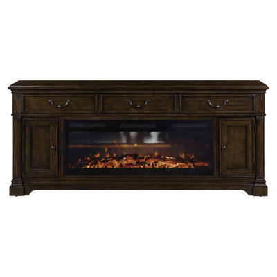 Tawona 84 Inch TV Console W/ Firebox