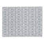 Tapis géométrique rectangulaire tissé à la machine intérieur / extérieur gris-1670114485