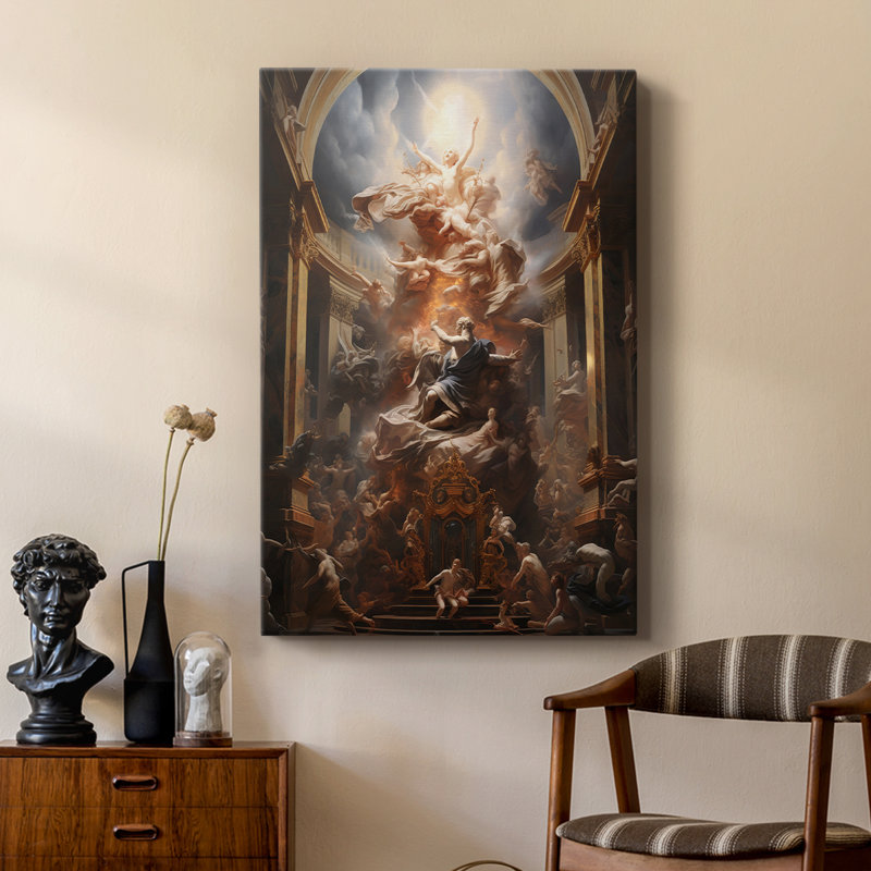 RELIGIOUS Series LIII  -Premium Gallery Wrapped Canvas -Ready to Hang, 18" H x 12" W