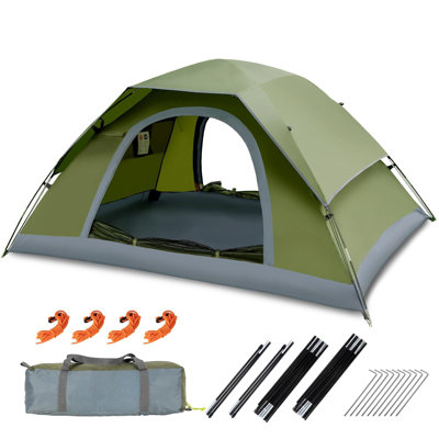 Upgraded Backpacking Tents 1 2 Persons Easy Clip Setup Camping Tent Adults Scouts Heavy Rainproof Compact Lightweight