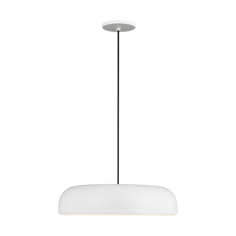 Kosa 1 - Light LED Pendant, Matte White