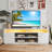 68" LED TV Stand for TVs up to 78", Modern Media Console Entertainment Center with Storage Cabinets & Adjustable Shelves-575500932