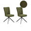 RYAN 49cm H Boucle Upholstered Side Chair in Green