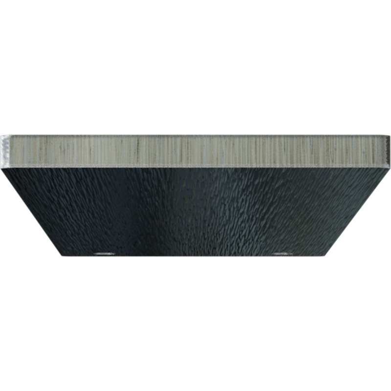 Profondeur du support de support caché Logan, H 0,25 po x l 3 po x P 12 po, Acier non fini
