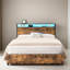 Base de lit plateforme avec tiroirs et station de charge-2091878706-2091878707