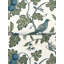 Papier peint bleu jacobin Parterre-1732663524