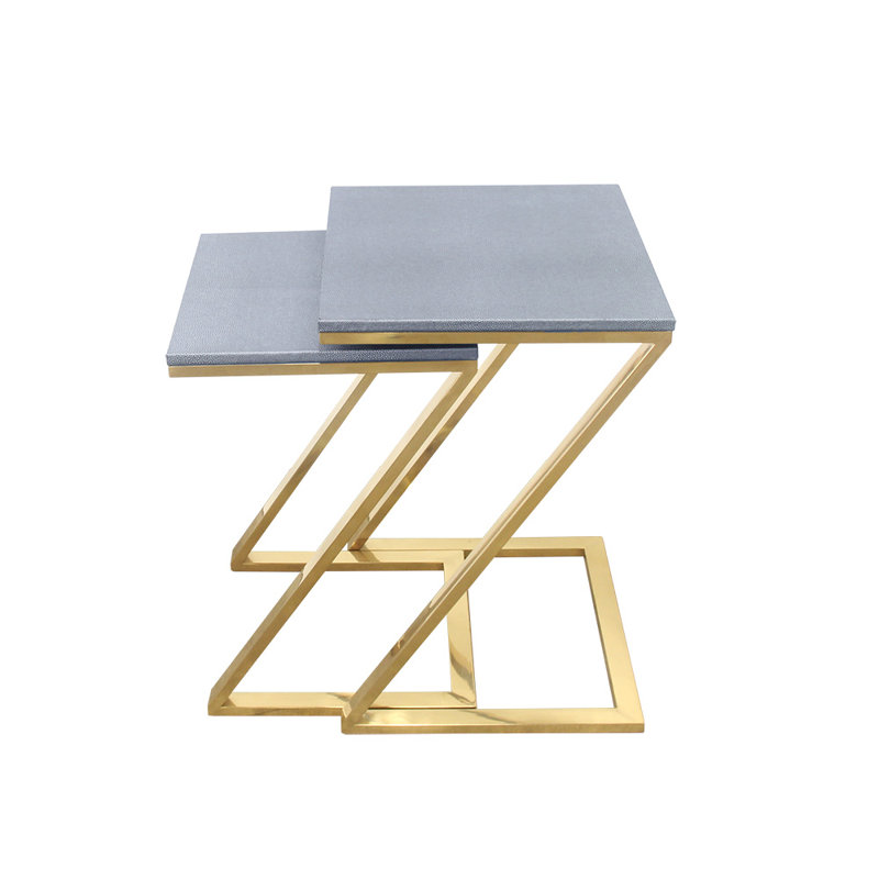 2 tables emboîtables Rebekah
