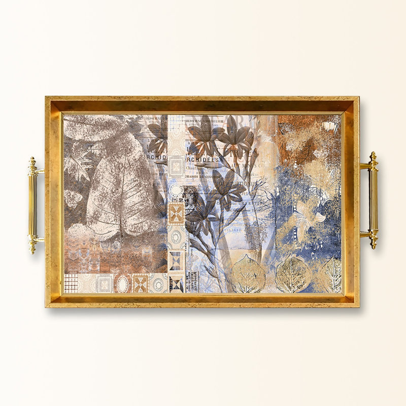 Elegant Glass Tray, 19.7 x 11.4 x 1.4 inches | 100% Durable Glass Construction | Easy to Clean with Damp Cloth | Ideal for Serving, Decorative Display, and Organizing | Stylish Addition to Home Décor