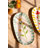SET OF TWO CERAMIC PLATTERS - FLOWERS