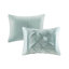 Ensemble d'édredon capitonné 7 pièces très grand Seafoam-117508764-117508769