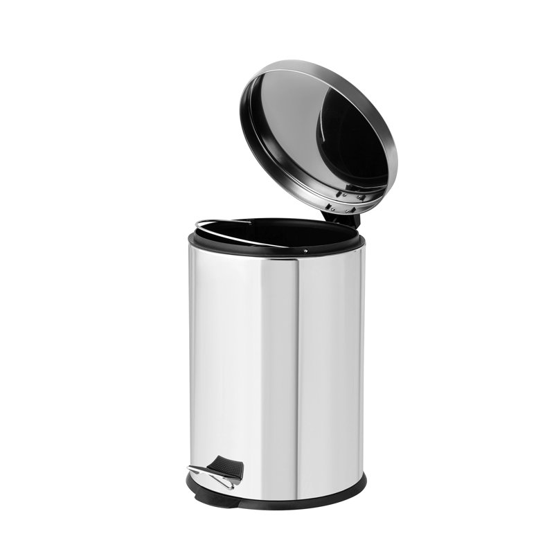 Quintanilla Steel Open Waste Bin, 20