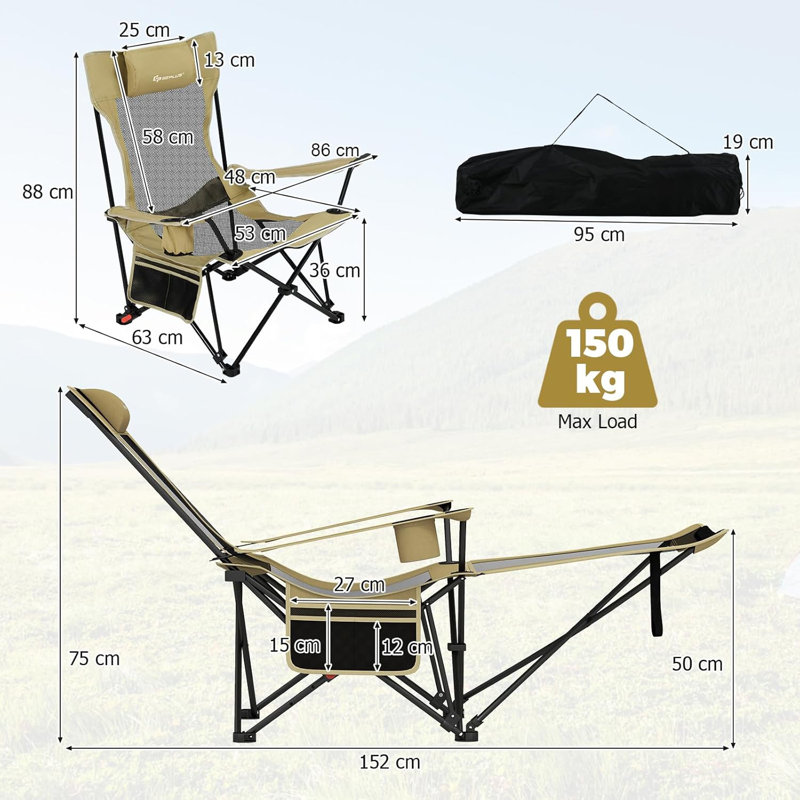 Camping Chair, Green