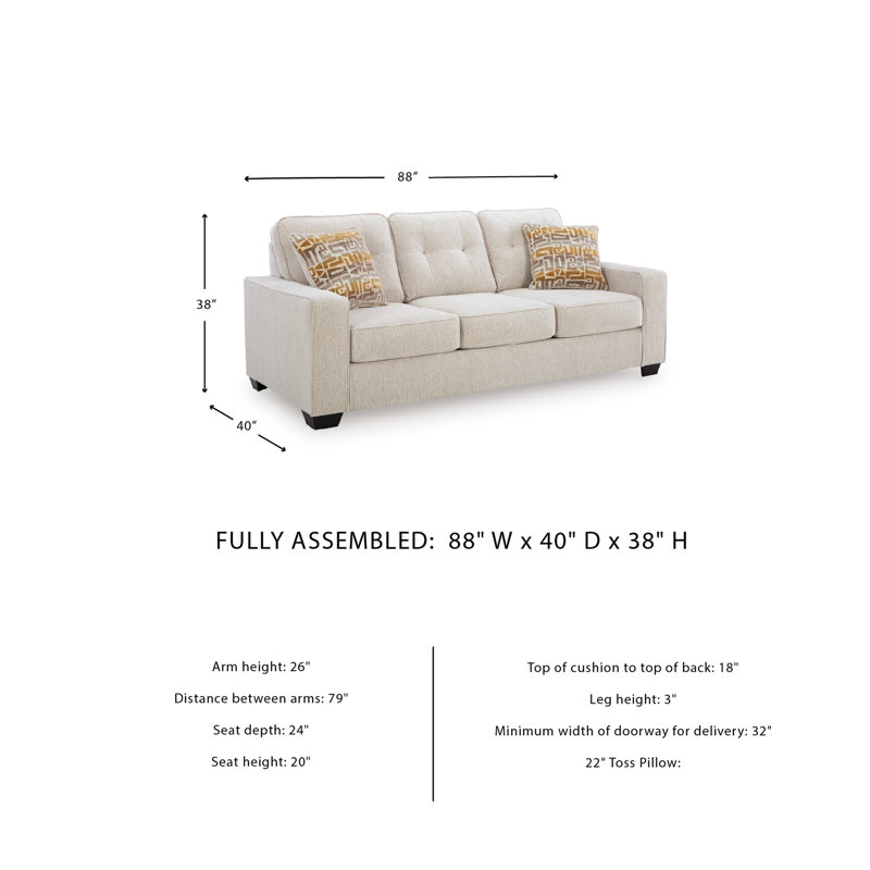 Orndorff Sofa, Beige